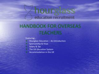 HANDBOOK FOR OVERSEAS TEACHERS