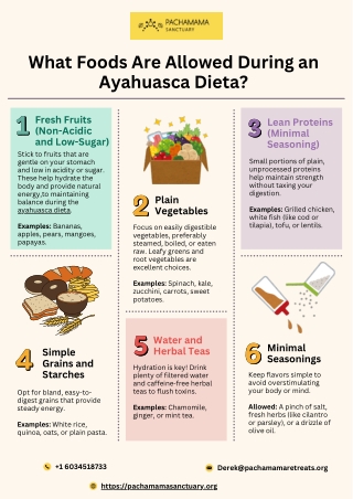 What Foods Are Allowed During an Ayahuasca Dieta?
