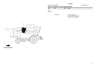 Deutz Fahr 7545 rts Parts Catalogue Manual Instant Download