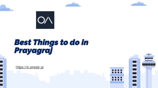 Best Things to do in Prayagraj - in.oneair.ai