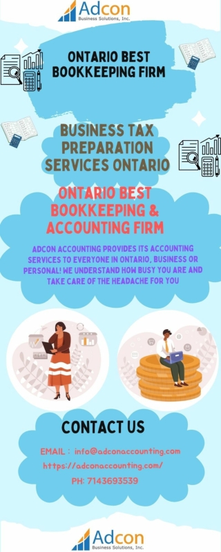 Ontario Best Bookkeeping Firm