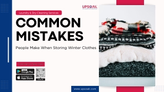 Common Mistakes People Make When Storing Winter Clothes