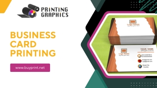 Quality Business Card Printing at Printing Graphics