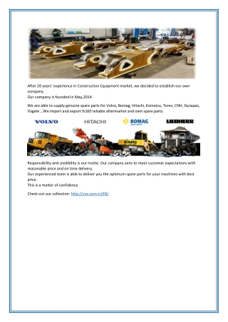 Rebuild component In Canada 