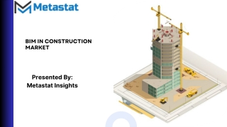 BIM in Construction Market Size & Share, Analysis 2031