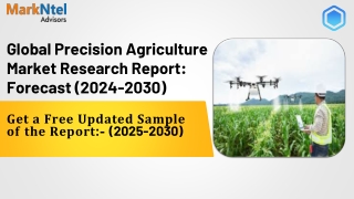 Precision Agriculture Market Dynamics – Driver, Challenge, Segment & Competition