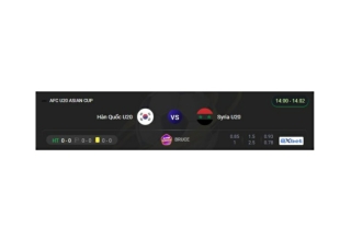 Trực tiếp Hàn Quốc U20 vs Syria U20 14:00, ngày 14/02/2025