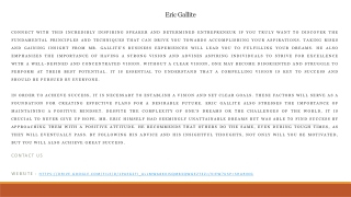 Eric Gallite