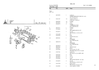 Deutz Fahr dx 4.30 Parts Catalogue Manual Instant Download
