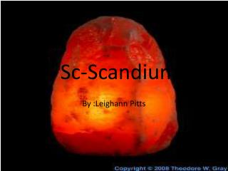 Sc-Scandium