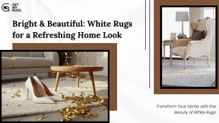 White Rugs – A Simple Way to Add Elegance | Get My Rugs