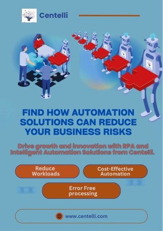 Automation Solutions in Dubai, UAE - Centelli