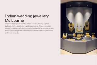 Indian Wedding Jewellery Melbourne
