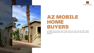 Cash for Your Manufactured Home Fast Mesa, AZ - AZ MOBILE HOME BUYERS