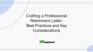 Retirement Letter Template