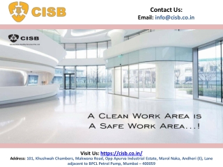Office Sanitization Services In Mumbai