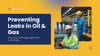 Leak Detection in Oil and Gas A Smart Approach With Rejig Digital’s IoT Solutions
