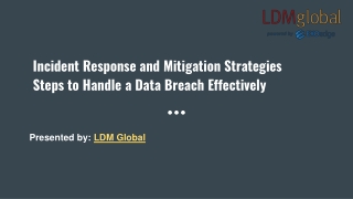 Incident Response and Mitigation Strategies_Steps to Handle a Data Breach Effectively