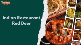 Indian Restaurant Red Deer