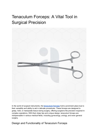 Tenaculum Forceps_ A Vital Tool in Surgical Precision (1)