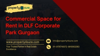 Commercial Space for Rent in DLF Corporate Park Gurgaon - Property4sure