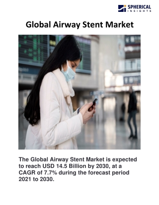 Global Airway Stent Market