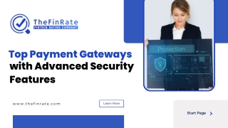 Top Payment Gateways with Advanced Security Features