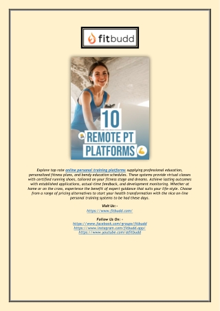 Best Online Personal Training Platforms for 2025 | Affordable & Effective Fitnes