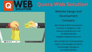E-Commerce Website Design and Development Key Features and Best Practices for Creating an Online Store That Maximizes Sa