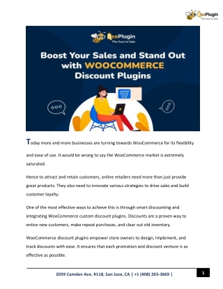 Boost Your Sales and Stand Out with WooCommerce Discount Plugins