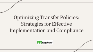 Transfer policy