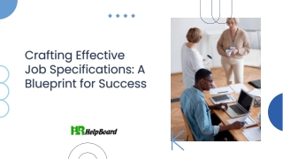 Job Specification Meaning