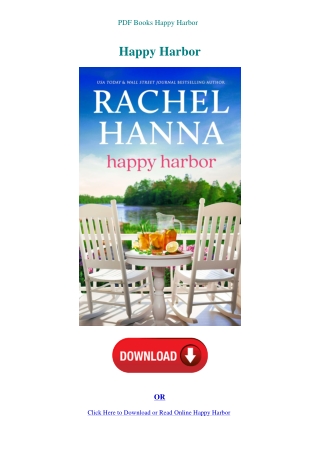 PDF Books Happy Harbor