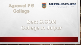 Best B.Com college In Jaipur