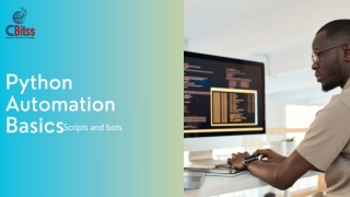 Python Automation: Build Powerful Scripts & Bots | CBitss