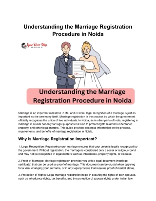 Marriage Registration in Noida_ A Comprehensive Guide