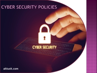 Introduction to Cybersecurity Policies