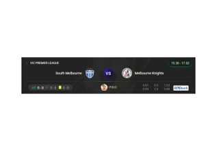 Xem trực tiếp South Melbourne vs Melbourne Knights vào lúc 15:30, ngày 17/02/202