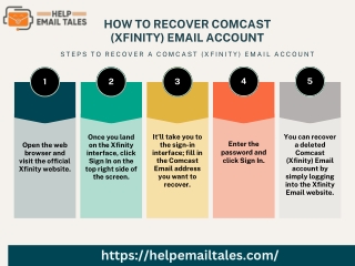 How to Recover Comcast (Xfinity) Email Account