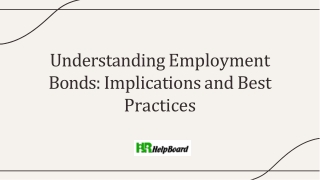 What is Employment Bond