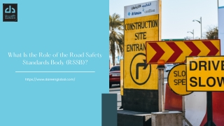 What Is the Role of the Road Safety Standards Body (RSSB)