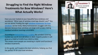 Struggling to Find the Right Window Treatments for Bow Windows Here’s What Actually Works