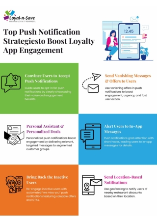 Top Push Notification Strategiesto Boost Loyalty App Engagement