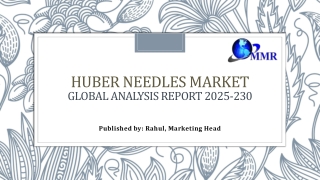 Huber Needles Market