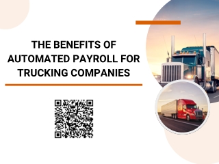 The Benefits Of Automated Payroll For Trucking Companies