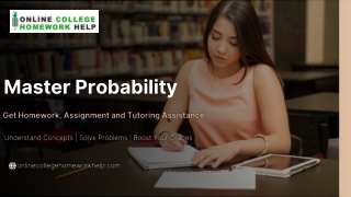 Probability Homework Help Guide | Master Probability with Expert Assistance!