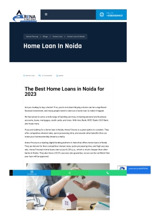 Home Loan in Noida | Easy & Affordable Housing Finance