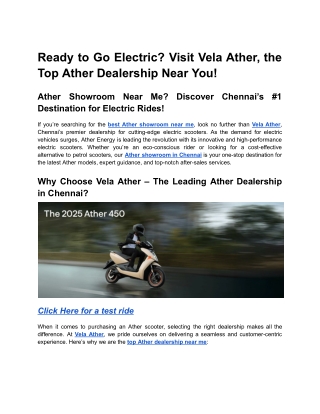 Ready to Go Electric_ Visit Vela Ather, the Top Ather Dealership Near You!