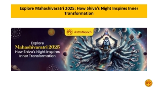 Explore Mahashivaratri 2025 How Shiva's Night Inspires Inner Transformation