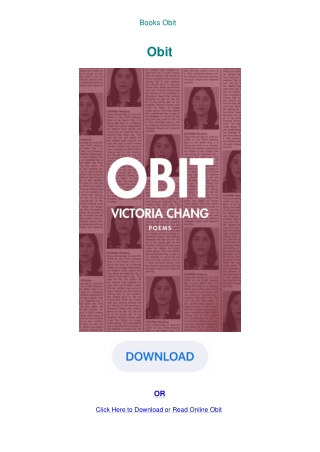 Books  Obit